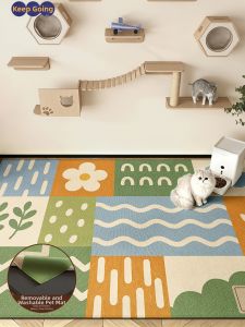 JIAYOUYA | Dopamine Silent Non-slip Waterproof Pee-proof Removable Pet Mat