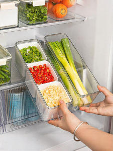 MODERN SWEETHOME | Food-grade Draining Storage Box for Refrigerator
