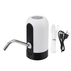 With Blue LED Light Barreled Water Pumping Device Wireless Electric Water Pump USB Rechargeable Automatic Water Dispenser