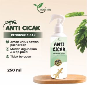 Spray pengusir cicak ramah lingkungan | HERBATURE FOR CICAK
