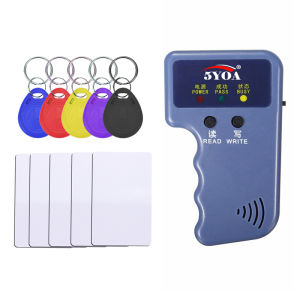 RFID Duplicator 125KHz EM4100 Đầu Đọc Thẻ Nhà Văn T5577 Có Thể Ghi Lại ID Keyfobs EM4305 Thẻ Video Lập Trình Viên Kiểm Soát Truy Cập Thẻ