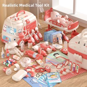 GUTIAN | Pretend Play Doctor & Nurse Kit Toys for 3-6 Years