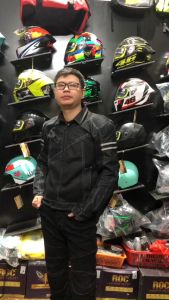 Áo giáp chính hãng Komine JK-006- Áo giáp Jean Komine JK-006 có đệm gù bảo hộ