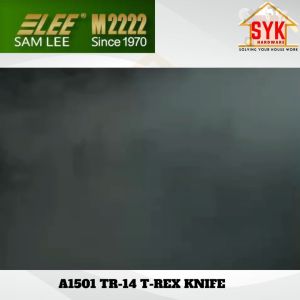 SYK Samlee T-Rex Knife With Plastic Cover Hacksaw Steel Camping Gardening Tools Knife Pisau Pemotong Kebun