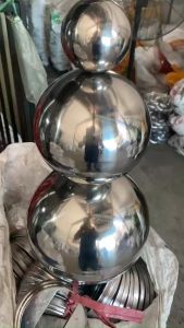 Ba Quả Châu inox- Qủa Cầu Inox làm Hồ Lô Dùng Chống Sét Trang trí Nhà Mồ. Thiết Kế Quả Cầu Inox Cho Nhà Mồ - Lazada