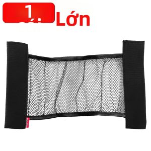 Túi Đựng Đồ Bằng Lưới Đàn Hồi Đa Năng Cho Cốp Xe Ô Tô 1/2 Chiếc Túi Đựng Đồ Dày Cho Xe SUV Sedan Truck Dễ Dàng Lắp Đặt Polyester