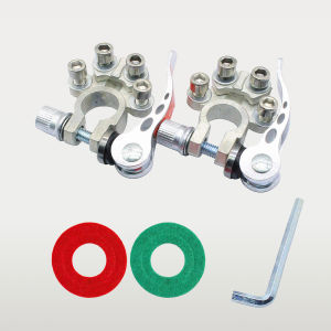 Auto Battery Terminal Connectors Positive Negative Car Battery Terminals Clamp Connector Quick Release Disconnect
