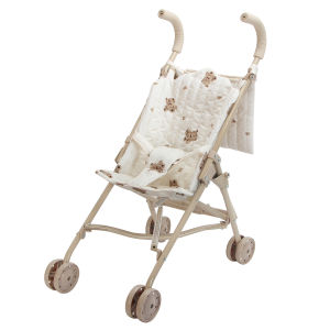 Stylish Realistic Baby Doll Stroller for Girls Role Play 1-6 Years Old