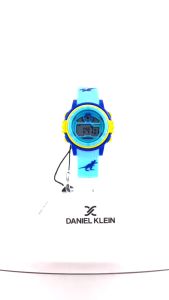 Daniel Klein Kids Digital Blue PU Watch DK.2266