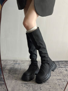 MIFULIAN | Petite Platform Slouchy Boots