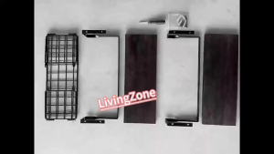 Hanging Bathroom Shelf Organizer Rust Proof Adjustable Towel Rack Wall Storage Rack Home Wooden Wall Mounted Shelf