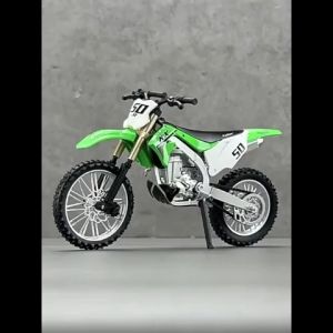 Mô Phỏng Mô Hình HợP Kim Xe Máy Địa Hình Kawasaki Kx450 Tỷ Lệ 1:12 Mô Hình Xe Máy Đúc Khuôn Quà Tặng Đồ Chơi Xe Hơi Bé Trai