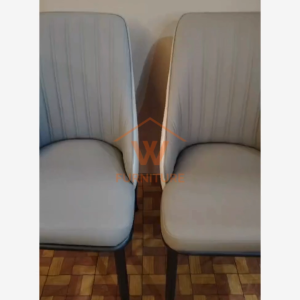 Wfurniture Anti-Scratch Leather Dining Chair Kerusi Makan Designer Chair Cafe Restaurant Chair餐椅