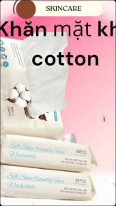 Khăn khô đa năng Sadoer khăn lau mặt dùng 1 lần an toàn cho da với sợi thực vật đa năng tiện lợi