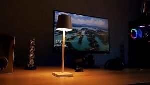 Table Lamp Touch Sensor Rechargeable Bedside Lamp Room Light Desk Lamp Lampu Belajar 3 Colors Stepless Dimming 台灯 桌灯 小夜灯