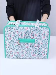 Embroidery Kit Organizer Bag Multi-Layer Oxford Craft Storage Bag Large Capacity Sewing Accessories Needlework Tools Storage Bag