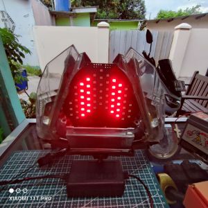 Lampu rem running beat fi eco pnp otomatis