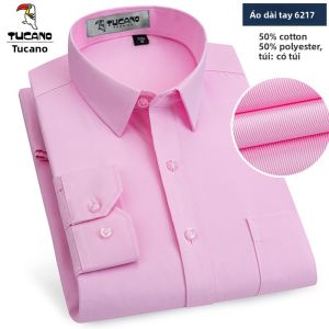 Tucano | Áo Sơ Mi Nam Chống Nhăn Không Cần Ủi Mùa Xuân In Xanh