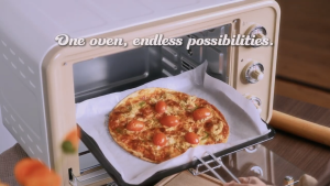 Pensonic Retro Electric Oven 28L PEO-2812 Ketuhar Elektrik