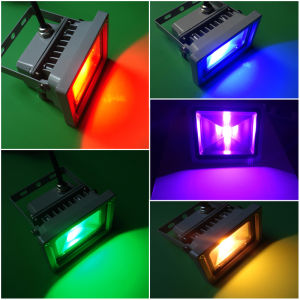 Colorful LED Outdoor Spotlight Waterproof Advertising Board Garden Lighting Purple Light Red Green Tree Lighting Modern Simple Style