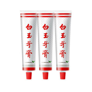 Mint Flavored Toothpaste Family Pack Oral Cleaning Traditional Chinese Brand Baiyu 90g Fresh Breath Freshen up Teeth Protection