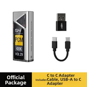 HIBY | Portable HiFi Audio DAC USB Decoder Amplifier Balanced Dual DAC