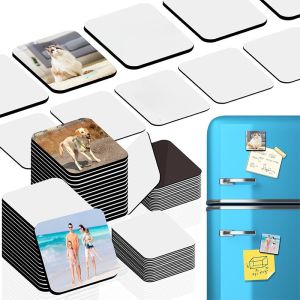 5/10 Chiếc DIY Acrylic Nam Châm Gắn Tủ Lạnh Hình Chữ Nhật Miếng Dán Trống Nhà Bếp Trang Trí Văn Phòng Sáng Tạo Sinh Nhật Thủ Công Quà Tặng