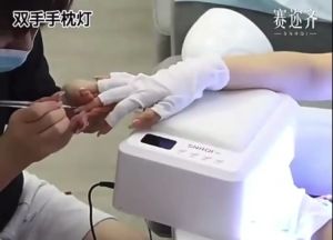 UV/LED เครื่องอบเล็บเจล 72W ด้วยเบาะ พร้อมส่ง