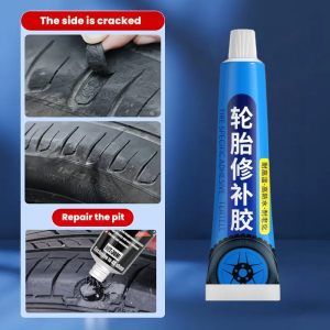 High Viscosity Shoe Glue - Tire Repair Adhesive for Cracked Soles & Damaged Shoes Waterproof & Wear-Resistant Rubber Filler