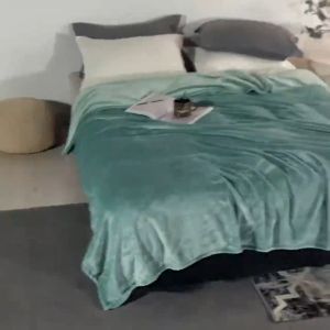 ผ้าห่ม DC2 ผ้าห่มนาโนสีพื้น เป็นของขวัญของฝาก ผ้าห่มรับไหว้ ผ้าห่มรถทัวร์ ผ้าคลุมขา ทุกขนาด สีสวย