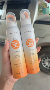 WSMM Sunscreen Spray SPF50+++ High Protection Water-Resistant 150ml แพคคู่สำหรับผิวธรรมดา