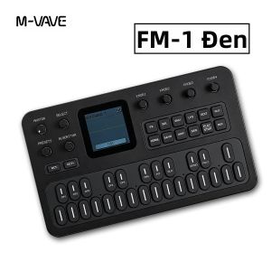 M-VAVE | Bàn Phím Đen M-VAVE FM-1 (SK15) - 6 Bộ Điều Khiển Tổng Hợp FM 32 Thuật Toán Reverb/Delay/Distortion Bộ Điều Khiển Trình Tự 16 Bước Điều Khiển MIDI