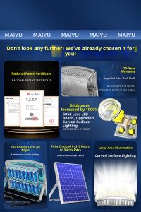 Maiyu | Waterproof Super Bright Powerful Outdoor Courtyard Light