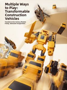 Letop Baby | Đồ Chơi Giáo Dục Lắp Ráp Robot Xây Dựng Có Thể Biến Hình