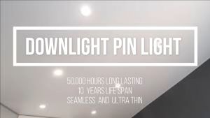 LED lights pin light for ceiling 2 pin light led Panel Light Recessed pin light Round and Square Thin Light for house