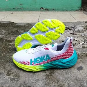 sepatu running pria sepatu Hoka Clifton 9 x MACH 5  sepatu olahraga pria sepatu lari pria