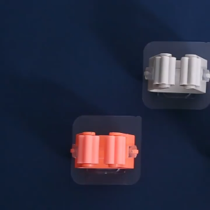 [BISA COD] HANGER PLASTIK TAHAN LAMA GANTUNGAN SAPU & PEL MOP SUCTION