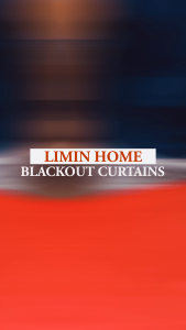 LIMIN 7FT Korean Blackout Curtains with Ring Window | Mocha Brown Gray | Living Room Bedroom Kurtina