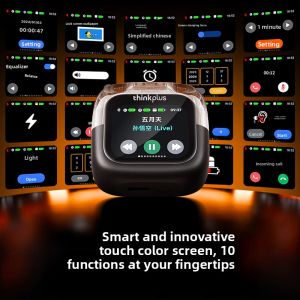 ThinkPlus | Bluetooth Earbuds Smart Touchscreen In-Ear Noise-Canceling Sport Gaming