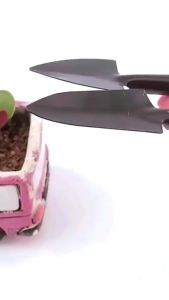 JeDa อุปกรณ์ทำสวน เครื่องมือทำสวน ชุดมินิ จำนวน 3ชิ้น ชุดเซตทำสวน มินิ ชุดปลูกต้นไม้จิ๋ว อุปกรณ์ทำสวนจิ๋ว Mini Gardening tools มีสินค้าพร้อมส่ง