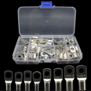Peek Mouth Wiring Terminal Copper Wiring Nose SC Buckle Set - 60/70/90/100/240PCS Durable Electrical Connector Set for Wiring Pr