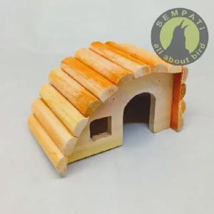 SEMPATI: Mainan Sarang Hamster Sugar Glider & Rumah Hamster Jembatan Lengkung