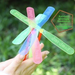 XIANGCAI | Retro Flying Bamboo Dragonfly Children Toy