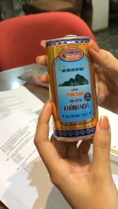 Hộp Quà Lon Đứng Nước Yến Sào Cao Cấp 5% Tổ Yến - Khánh Hòa NutriFoods - Hộp 6 Lon x 190 ML