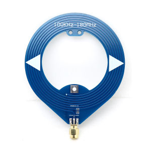 Loop Antenna 100K-180MHz Broadband for Ham Radio SDR Receiver LW/AM/FM Broadcast Aviation Band Shortwave Signal Generator ANT