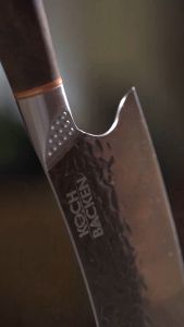 KOCH&BACKEN Pisau Stainless Steel 5CR15MOV Knife Set Ebony Handle