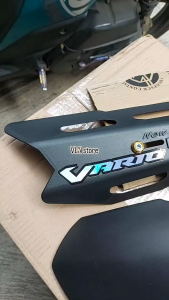 hugger vario 150 led old all new/hugger vario 125 led old all new PAKET Cover knalpot Vario NEw VERSION