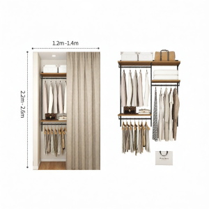 Retro Luxe Metal Embeddable Wardrobe LED Strip
