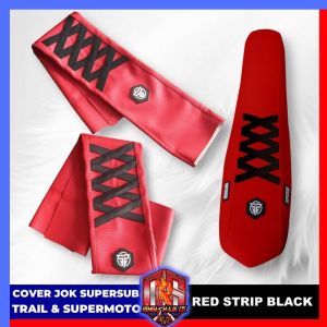 Sarung Jok Cover kulit jok motor trail MOTOCROSS & SUPERMOTO DTRACKER 150 KLX 150 S KLX 150 BIGFOOT (BF) YZ 85 KTM 250 2017 KTMX 250 CRF 150 L WR 155 KXF 250 KTM 250 2014 TS 125 KX250 VIARCROSS ETC