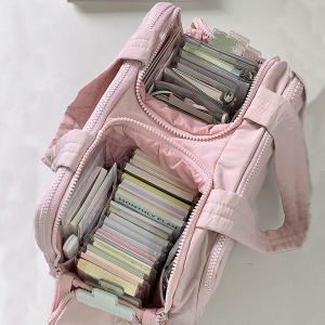 Ins Style Compact Digital Storage Bag Portable Travel Accessories Organizer Small Item Bag for Instant Camera